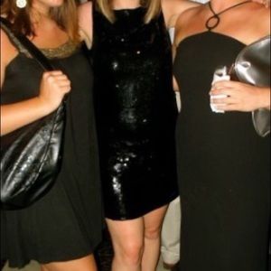 Banana Republic knee length sequin dress - cocktail dress - NYE dress